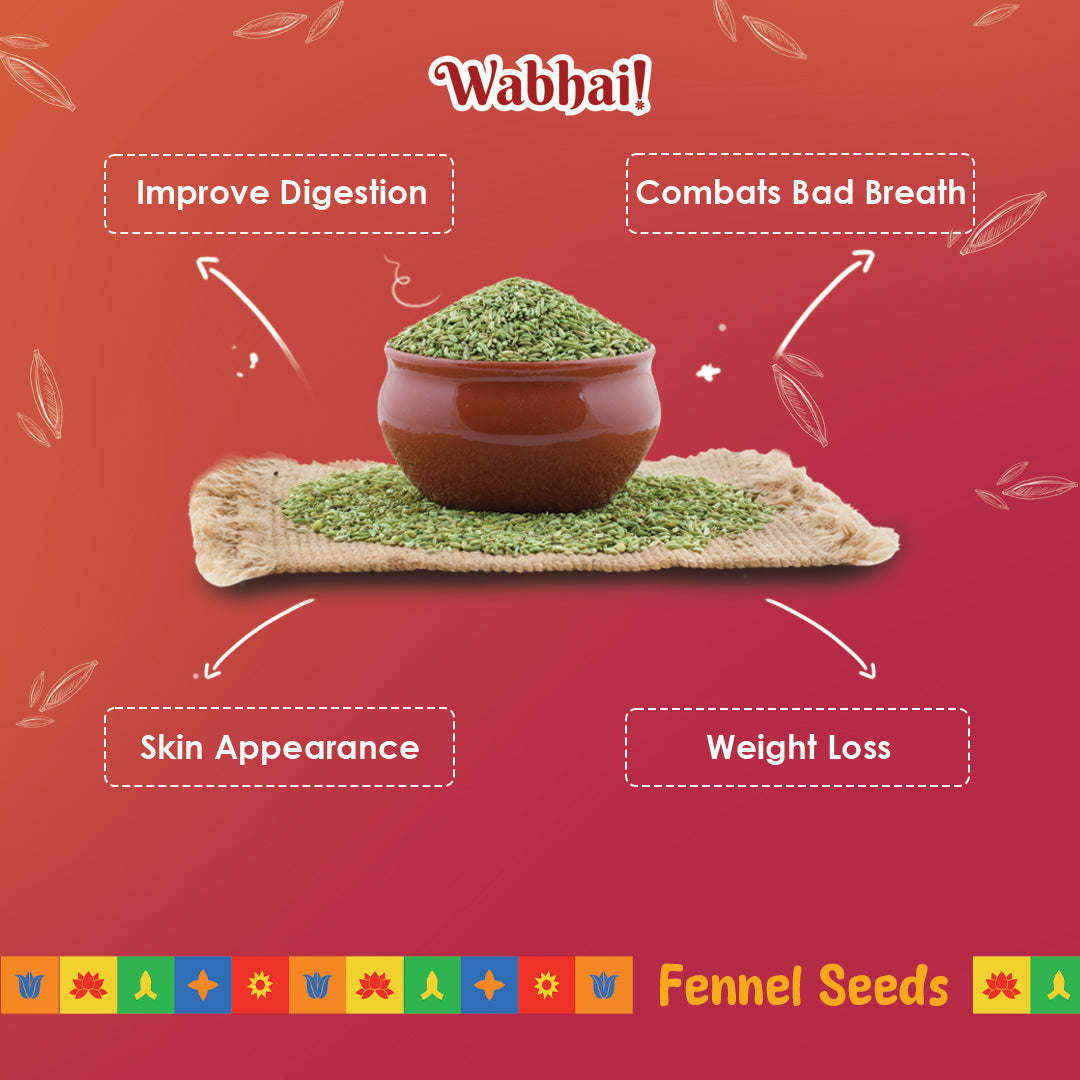 Fennel Seeds Wabhai Foods
