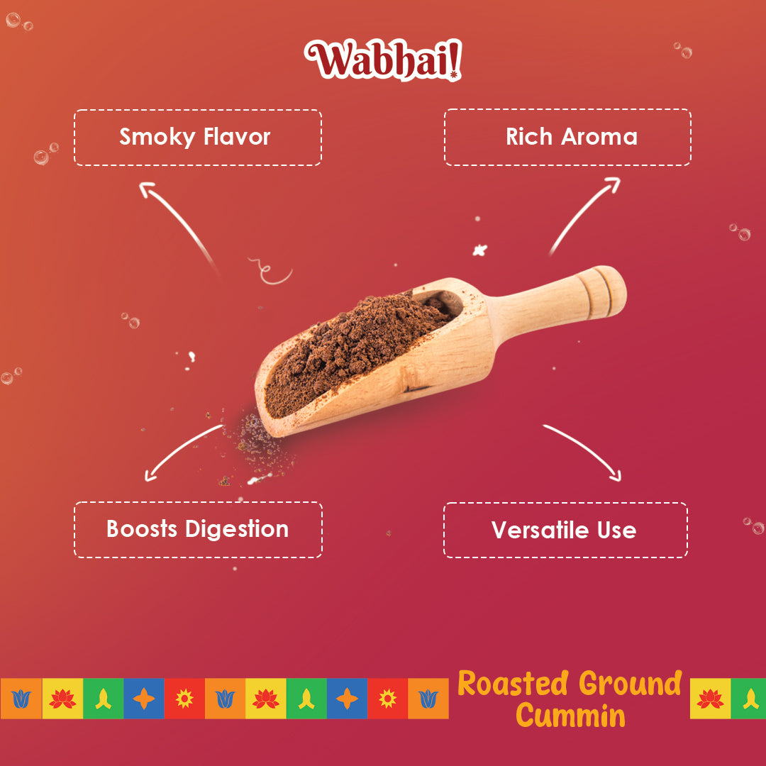Roasted Ground Cumin Wabhai Foods