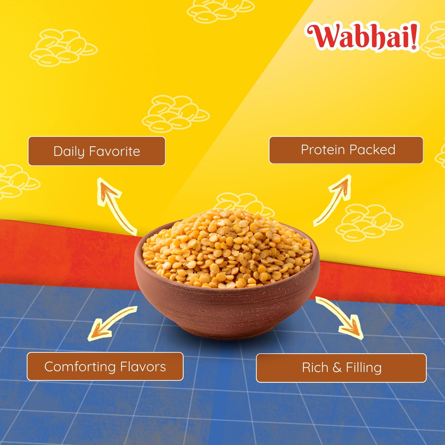 Toor Daal (Split Pigeon Peas)