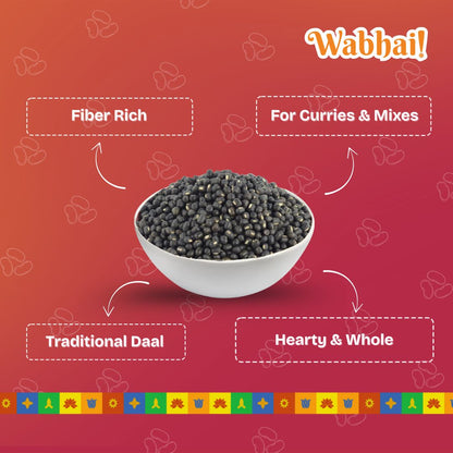 Urad Whole Black (Black Matpe Beans)