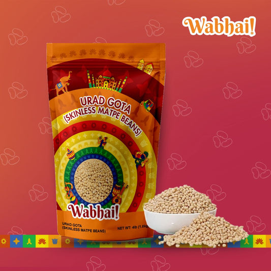 Urad Whole White (Skinless Matpe Beans)