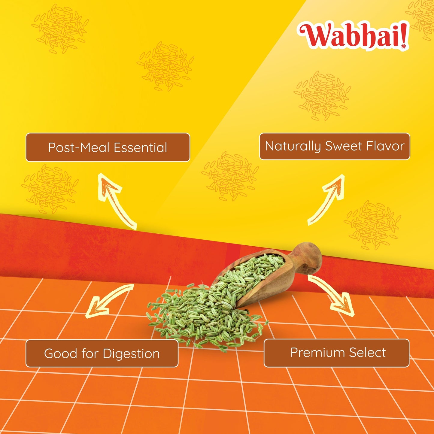 Lucknow Fennel Seeds