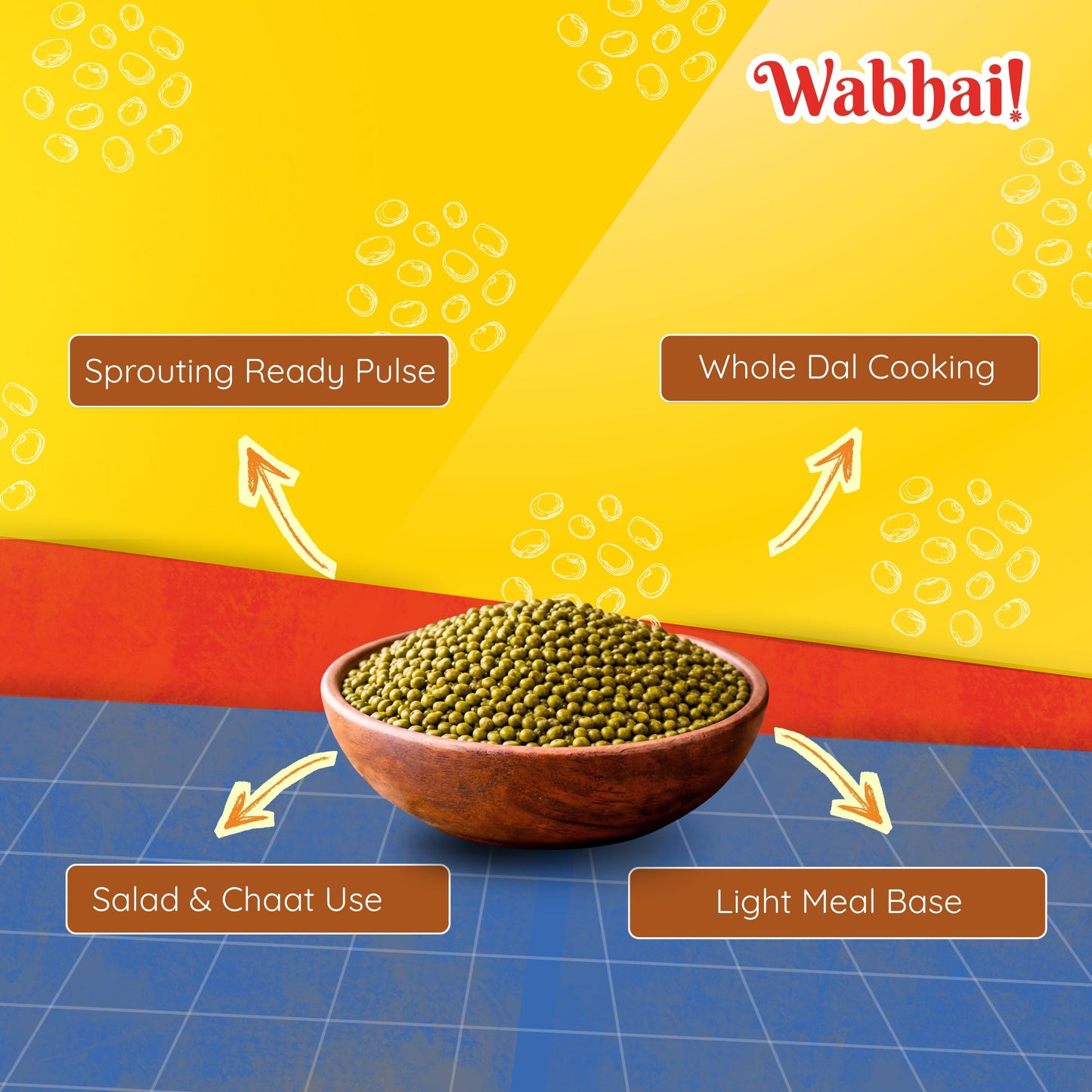 Whole Moong (4lb)