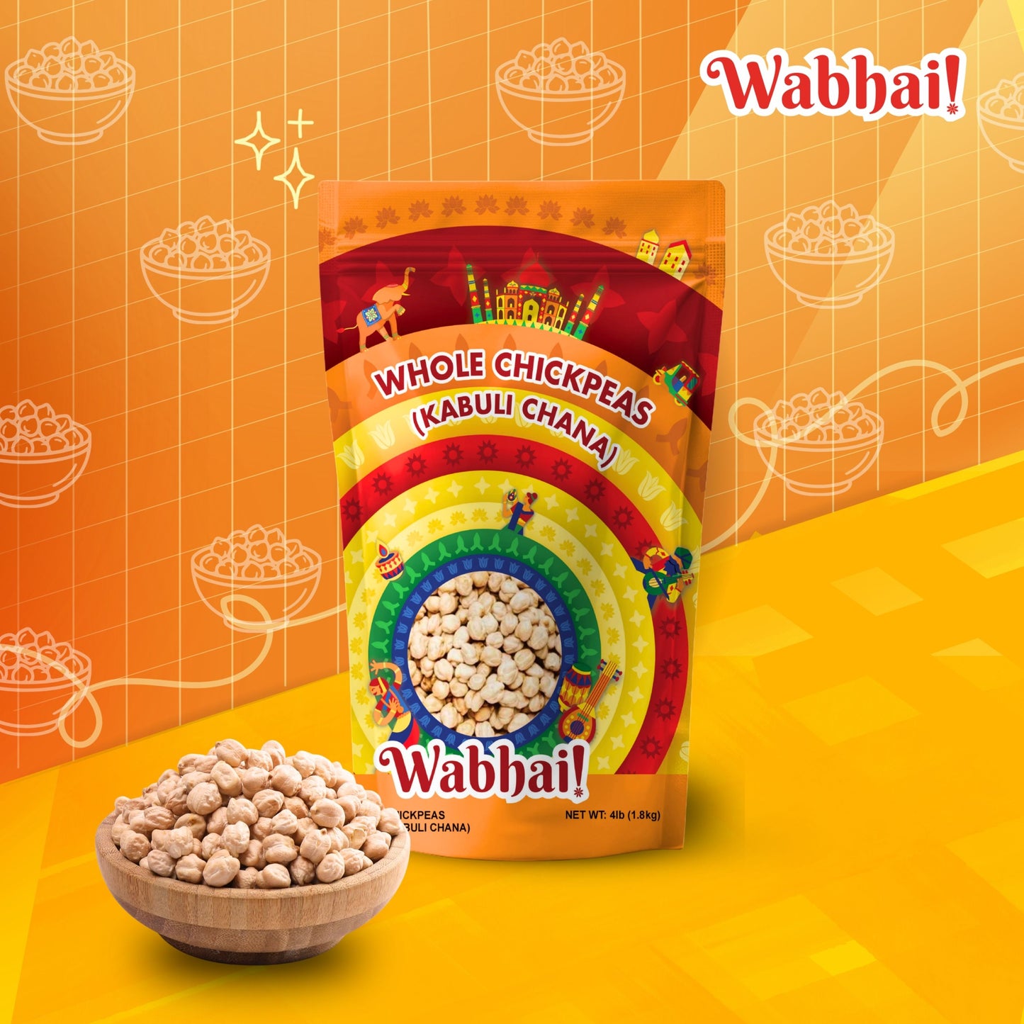 Whole Chickpea (Kabuli Chana)