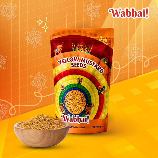 Yellow Mustard Seeds 200g (7oz)